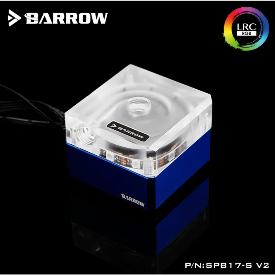 Barrow SPB17 S V2 17W насосы с ШИМ LRC 2 0 DDC Series металлический корпус ручной и PWM насос