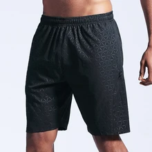 Плюс размер XXXL Мужские шорты для фитнеса, для тренировок, футбольные теннисные тренировки быстросохнущая шорты для бега пробежки спандекс лето с высокой талией на открытом воздухе