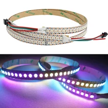 

1/2M Flexible 5050 RGB LED Strip Light DC 5V 2812 IC 144LED/M Dream Color Led Tape Light Ribbon Diode for Christmas Lamp Decor