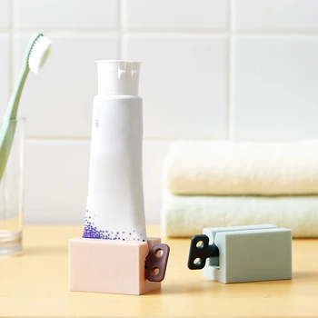 

Multifunction Toothpaste Tube Squeezer Easy Portable Plastic Toothpaste Dispenser Rolling Tube Squeezer Bathroom Accessories