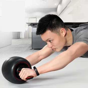 

Luxury Roller Exercise Wheel Fitness Equipment Back Belly Core Trainer Body Shape Training Supplies Mute Roller For Arms