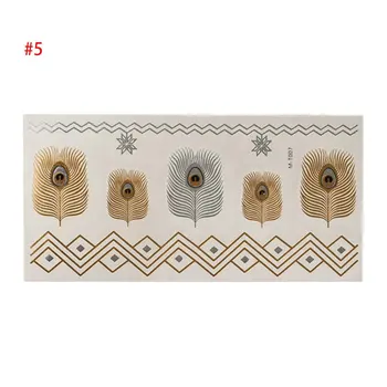 

Pro Gold Bronzing Waterproof Wedding Bride Bridesmaids Tattoo Stickers for Temporary Bachelor Party Women Body Wrist Decorations