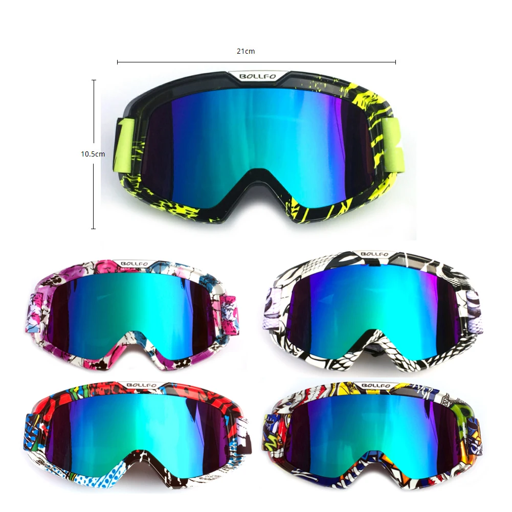 Ski Goggles Double Layer polarized Lens Skiing Fashion Colorful Anti-fog Snowboard Goggle Men Women Ski Glasses Anti-wear