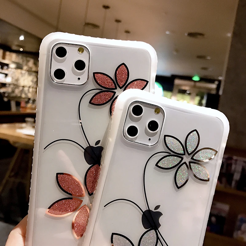 

VZD Stylish and cute case for iPhone 6 6S 7 8plus x XR XS 11 Pro Max simple transparent case for iPhone 11 case Back Case Cover