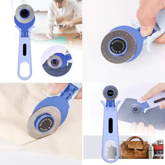 Rotary Cutter Multi Use Tool Ergonomic Durable for Hobby Quilting Precision  - AliExpress