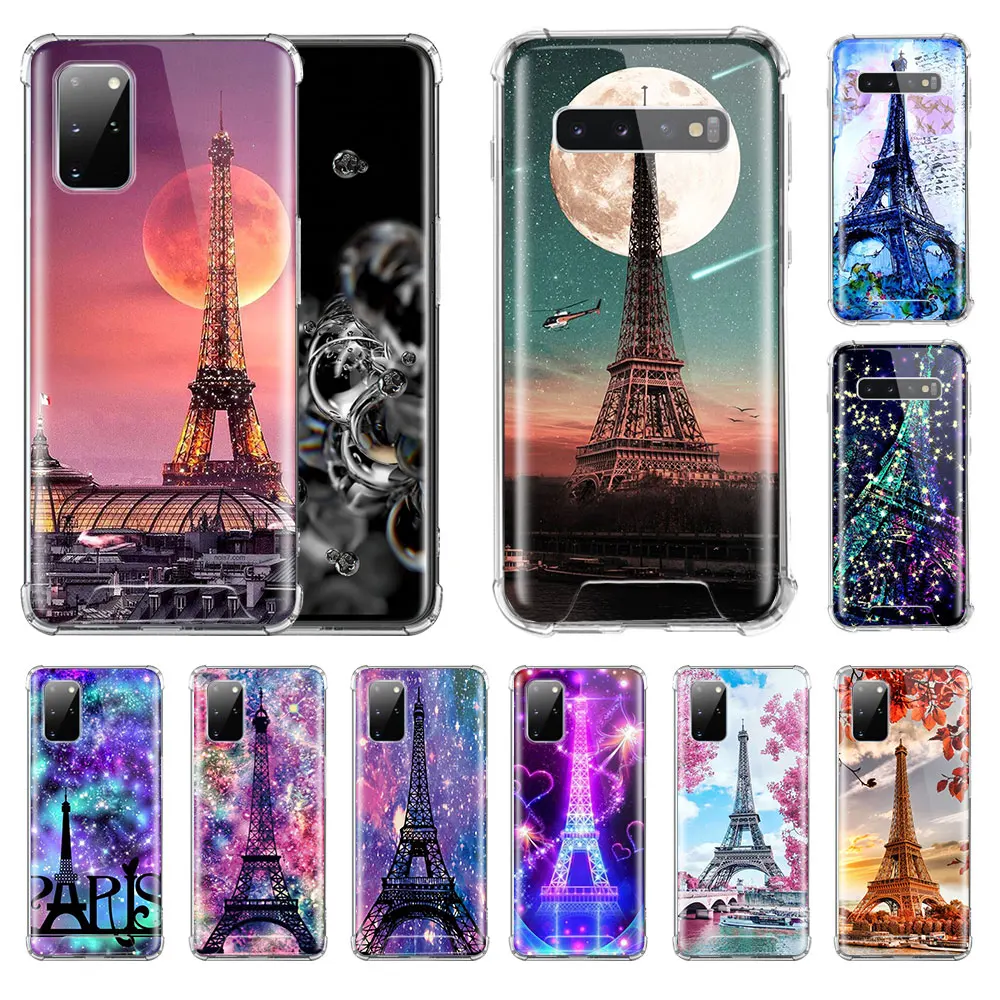 Красивый чехол с изображением Парижской башни для Samsung Galaxy S20 Ultra 5G S8 S9 S10 Plus s9 s10 S10e