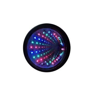 

Portable Party Decor Gift ABS Battery Powered 3D Educational Led Desktop Bedroom Sensory Living Room Color Changing Tunnel Lamp