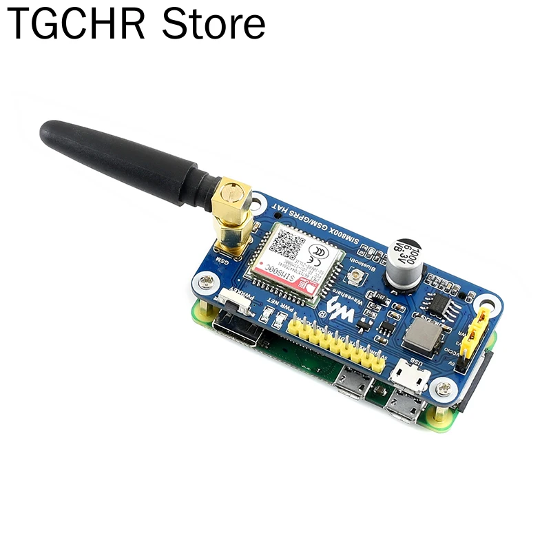 

Raspberry pie 4-го поколения B / 3B + / zero sim800c GSM / GPRS Плата расширения 2G / SMS / Bluetooth