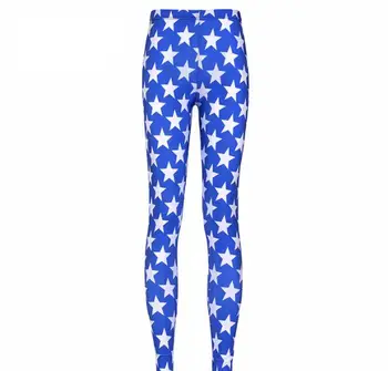 

1Pcs prints Leggings For Women New Fashion Slim Cartoon Printed Elastic Pants Trousers ER-46