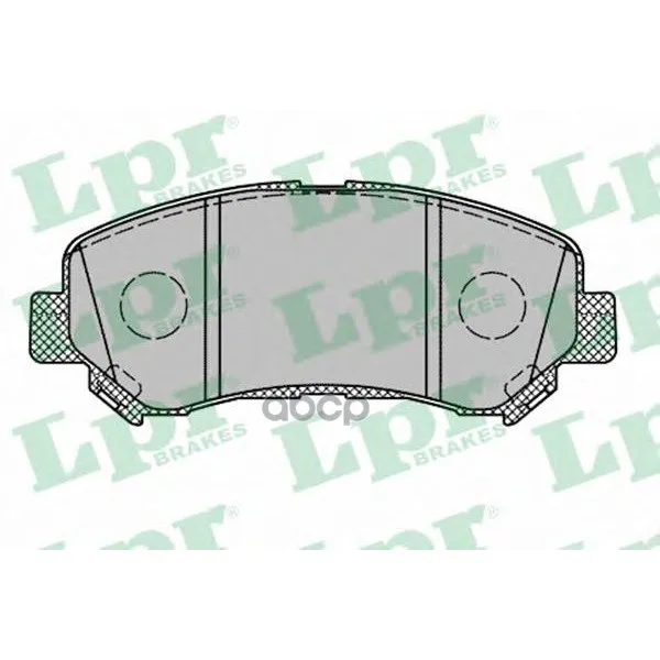 Колодки Тормозные Nissan Qashqai 1.6/2.0 07-/X-Trail 07- Передние Lpr 05p1314 Lpr арт. 05P1314