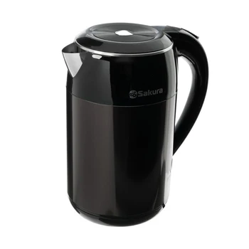 

Electric kettle Sakura SA-2154MBK, 2000W, 1.8 L, black metallic 4836369