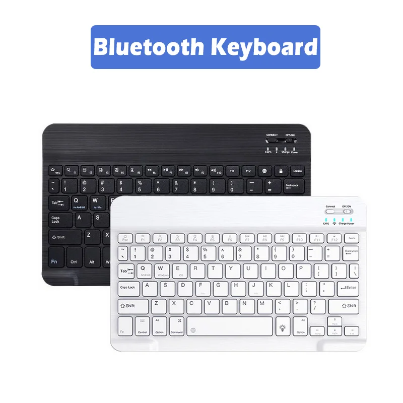 

Mini Wireless Keyboard for Android IOS Bluetooth Keyboard for iPad MacBook Rechargeable Keyboard for Tablets Laptop Mobile Phone