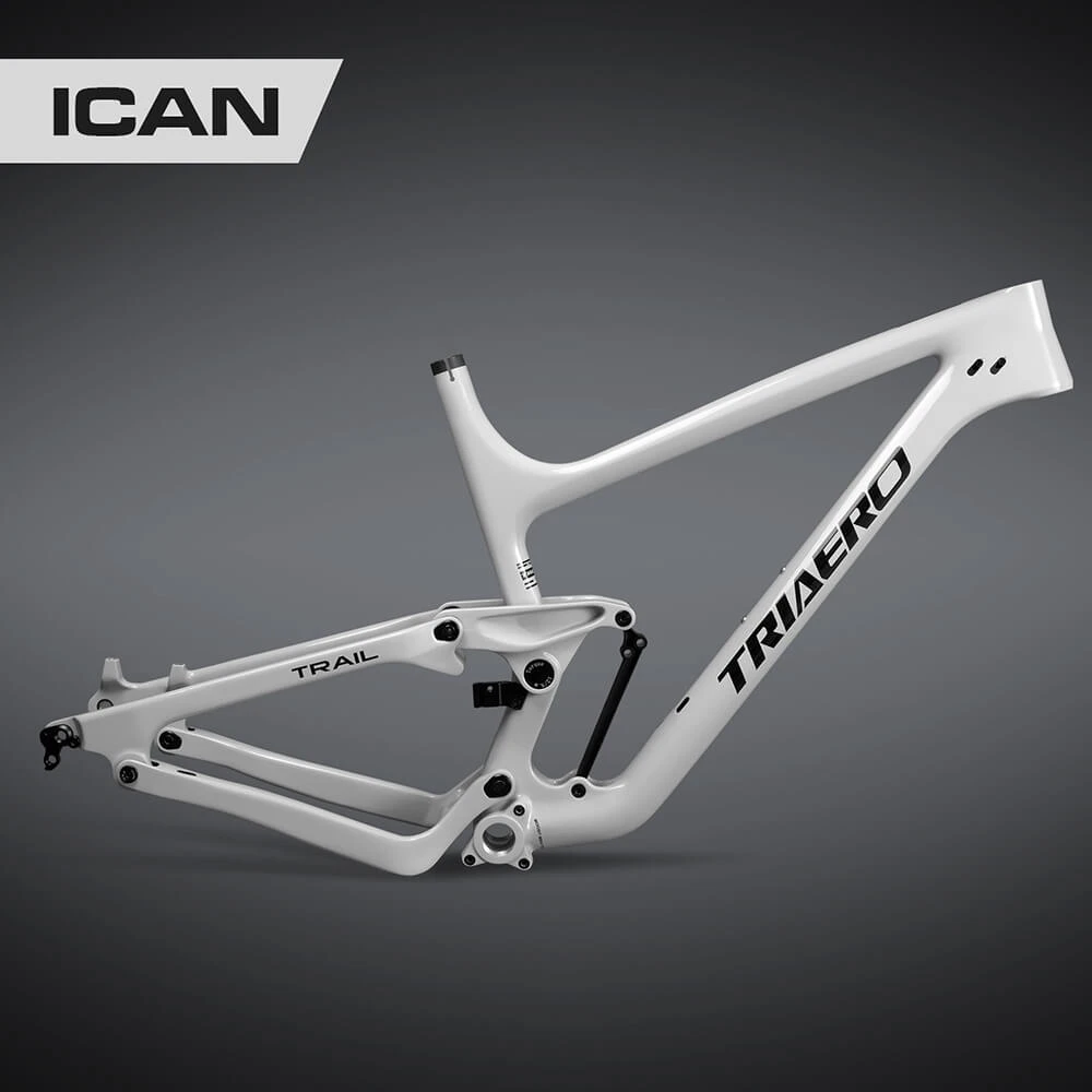 Ican Bikes Suspension Bike Frame 27.5er Mtb Carbon Frame P1 Travel