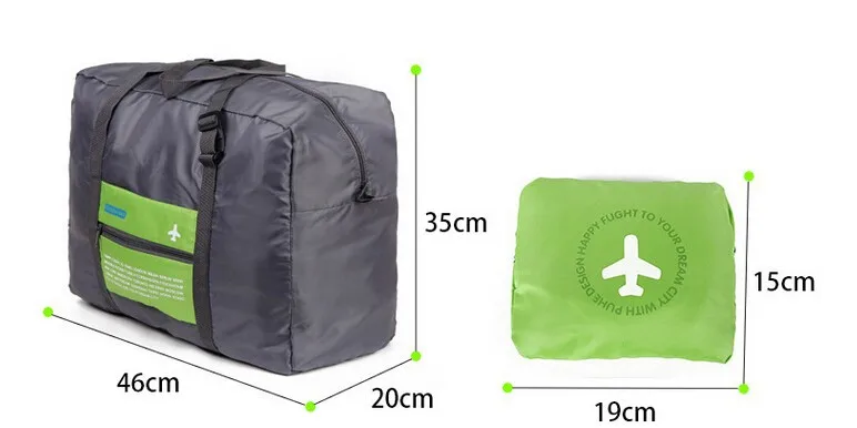 Модная Водонепроницаемая дорожная сумка большой емкости Женская нейлоновая складная сумка унисекс дорожные сумки для багажа