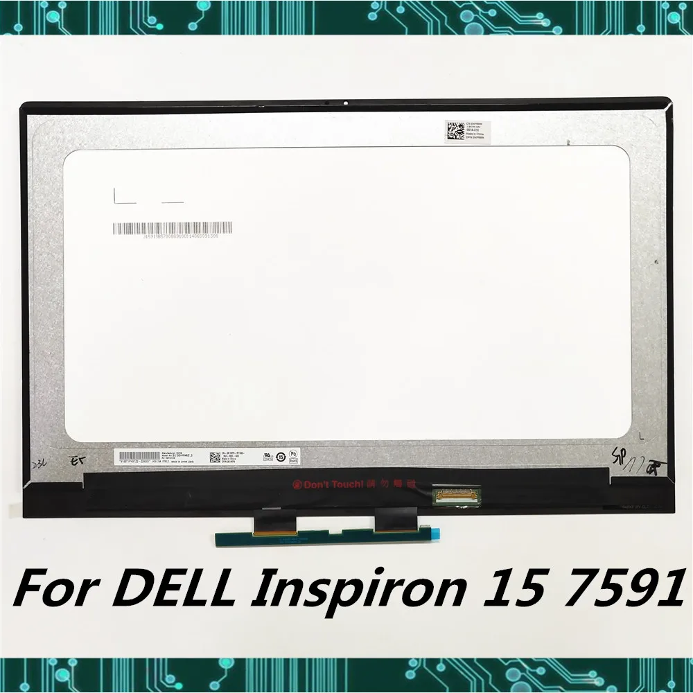Для DELL Inspiron 15 7591 15," full hd экран ЖК-дисплея в сборе B156HAN02.3 и B156ZAN03.4 протестирован