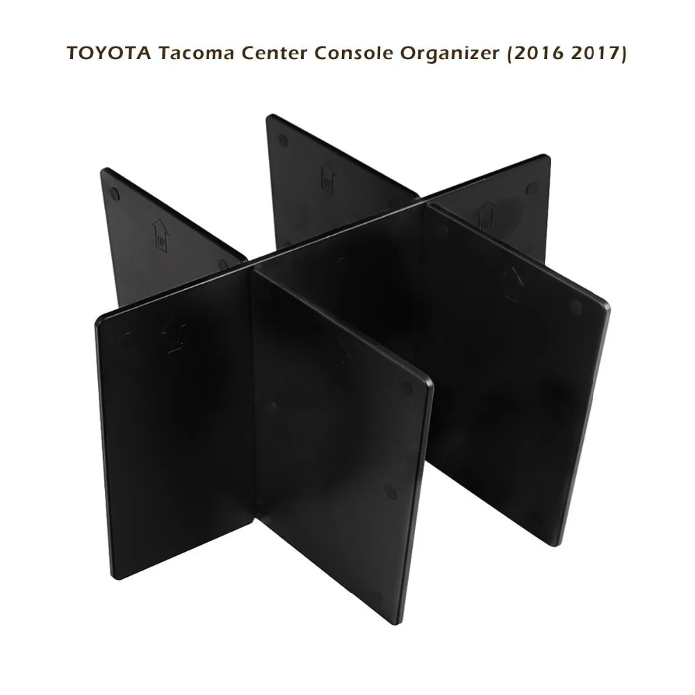 

WHDZ Car Glove Box Armrest Storage box Car Center Console Organizer for Toyota Tacoma 2016 2017