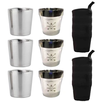 

Portable Outdoor Travel Mugs Stainless Steel Coffee Tea Mug Cup Camping Home for Household Kitchen Convenient Part