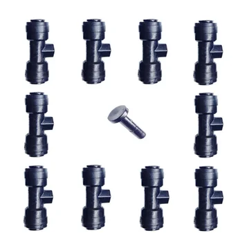 

10 Pcs Low Pressure Spray Nozzle Tee Joint Spray Cooling Atomization Effect Irrigation Integrated Drippers Sprinklers Emitter Dr