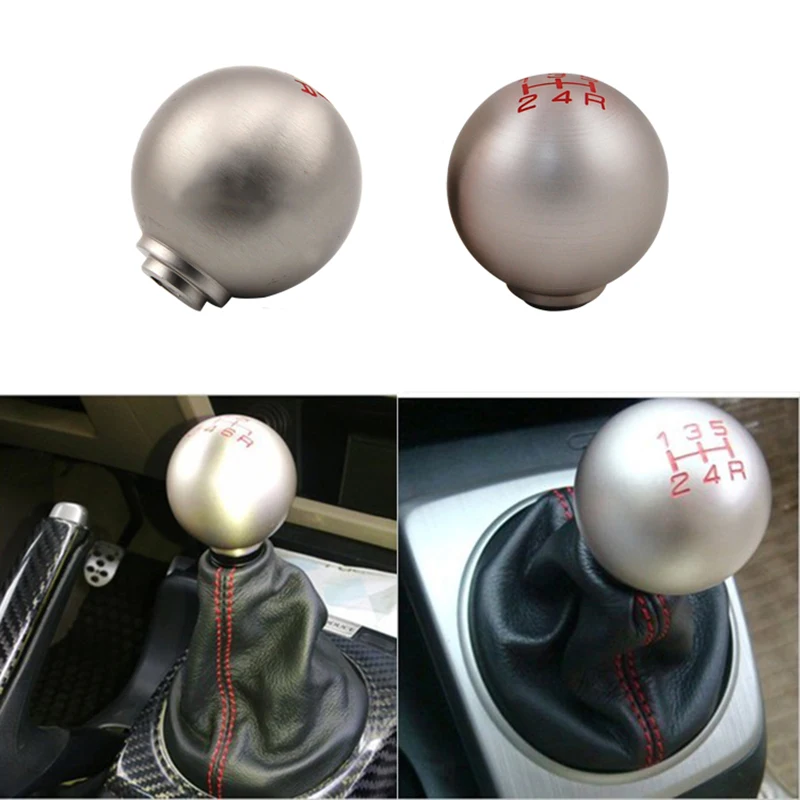 

Titanium 5MT Manual Gear Shift Knob Auto Gear Stick Shift Knob FD2 TypeR For HONDA ACURA