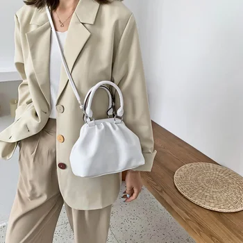 

Youth Ladies Small Square Bags Solid Candy Color Elegant Female Leather Shoulder Messenger Bags Small Clutch