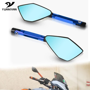 

Universial Motorcycle retrovisor Handle Bar End Side Rearview Mirrors For Kawasaki Z300 Z400 z 750 1000 900 800 Versys 1000 650