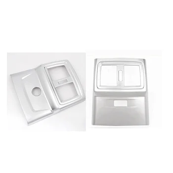 

Sliver ABS Rear Air Conditioning Vent Frame Trim Accessories For BMW X1 F48 2016-2019/ X2 F47 2018 2019