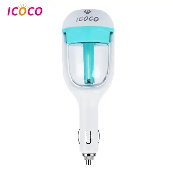 

ICOCO Mini Portable Car Aromatherapy Charger Humidifier Aroma Essential Oil Diffuser Fresh Purification 180 Degree Rotation
