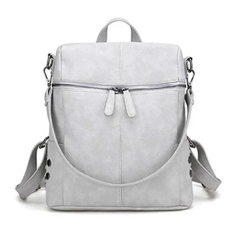 White Модный рюкзак, Женский нейлоновый рюкзак, рюкзак Mochilas, женский рюкзак для путешествий, Наплечные рюкзаки, сумка для хранения - Цвет: White