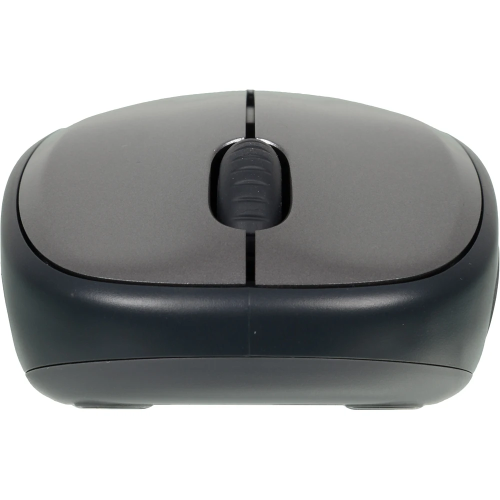 Мышь Logitech M235 серый/черный оптическая(1000dpi) беспроводная USB1.1 для ноутбука(2but