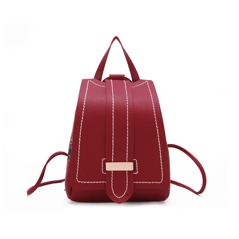 Местная Стоковая модная женская мини-сумка из искусственной кожи, рюкзак, школьная сумка, рюкзак, кожаная дорожная сумка