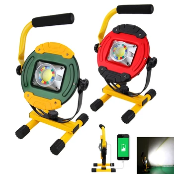 

30W COB Led Car Garage Working Repairing Lamp Rechargeable Camping Portable Lanterna Outdoor Landscape Flood lights+USB Cable
