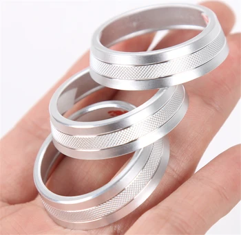 

ALU Air Conditioner Swtich Button Decoration Ring (For Automatic) Cover Trim for Jeep Compass 2017+ Car Stickers Accessories