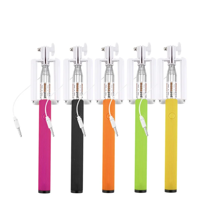

Universal Selfie Sticks Extendable Travel Handheld Self Timer Pole Artifact Palo Selfi Monopod Tripod for iPhone 7 Plus OC-ship