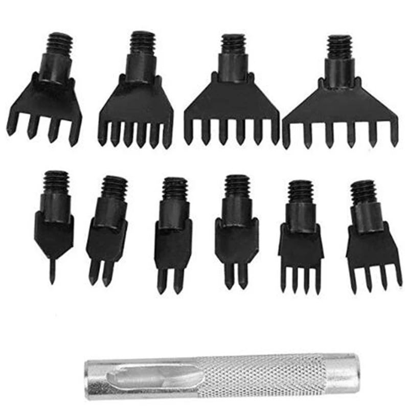 

Craft Hole Punching Tool Set Accessories 10 Pieces Of Practical Handmade Belt