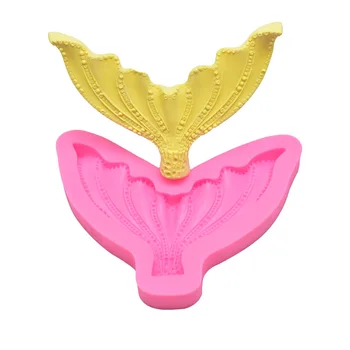 

DIY Baking Tool Mermaid Fishtail Modeling Clay Fondant Mode Chocolate Cake Decoration Silicone Mould