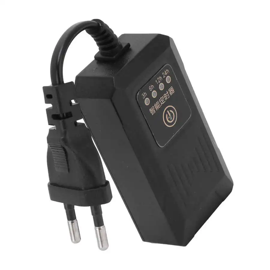 110/220V Fish Tank Timer Aquarium Light Timer Fish Tank Timing Socket Adjustable Aquarium Timer Controller
