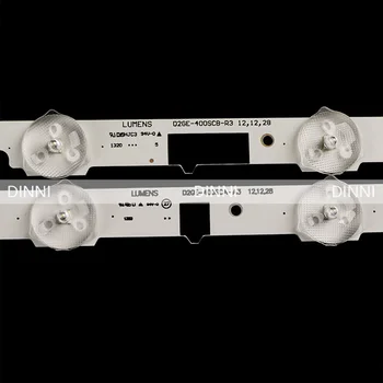 

Original bar light for SAMSUNG UA40F5000AR 2013SVS40F L8 R5 D2GE-400SCA-R3 D2GE-400SCB-R3 led strip a set of 7 1-piece/13(8+5)