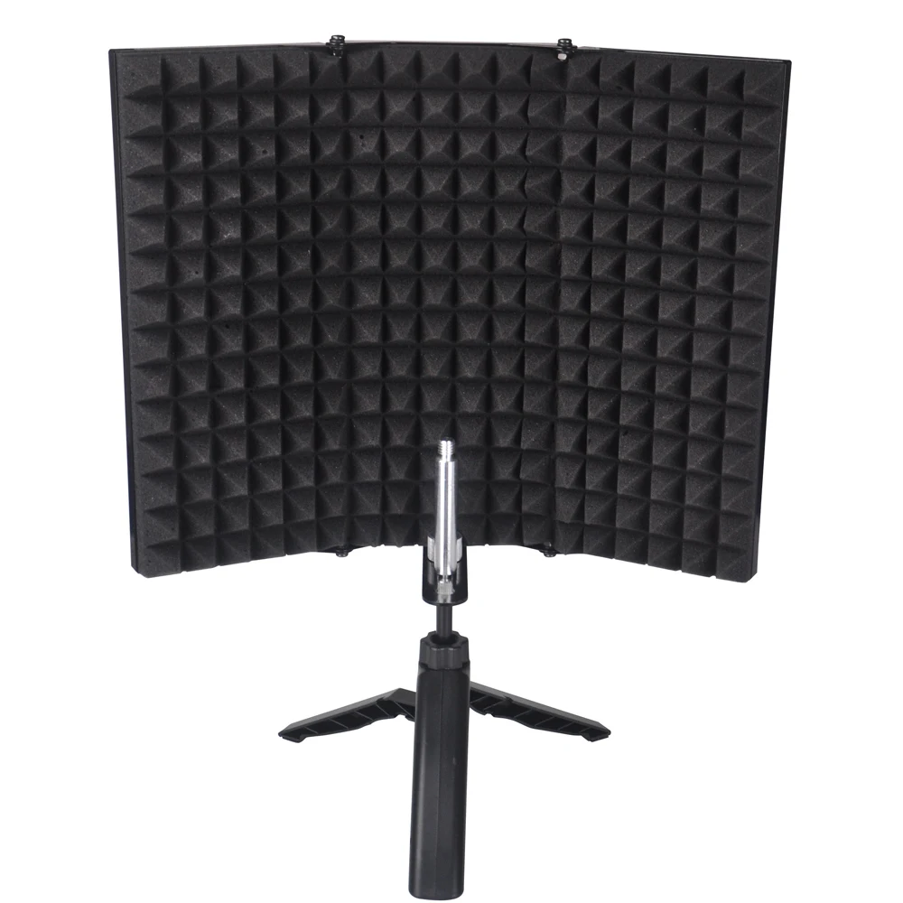 

Recording Microphone Wind Screen Board Sound-absorbing Cover Microphone Sound Insulation Screen Sound-proof Plate