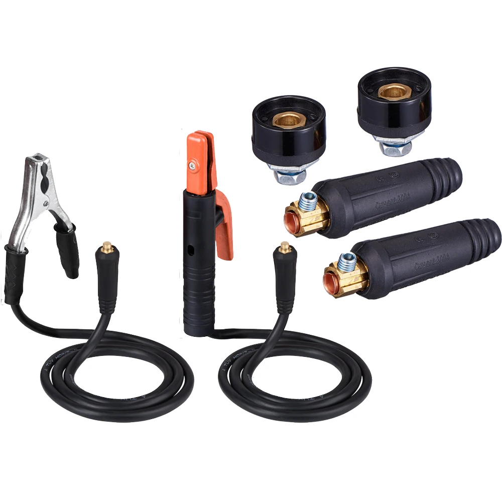 

QHTITEC Welding Electrode Holder DKJ Series European Style Welding Cable Welding Machine Socket Fitting Adapter DKJ 10-25