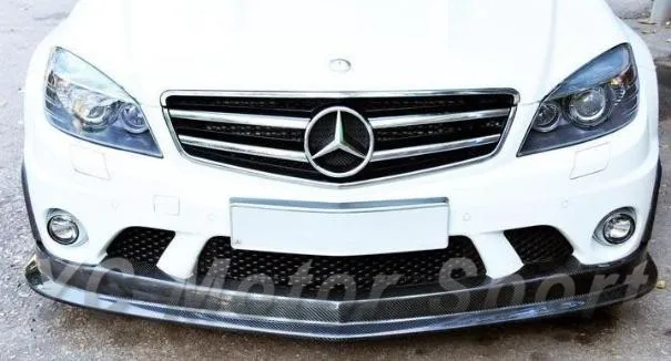 

Car Accessories Carbon Fiber L2 Style Front Lip Fit For 2008-2010 MB W204 C63 AMG Sedan Front Lip Splitter