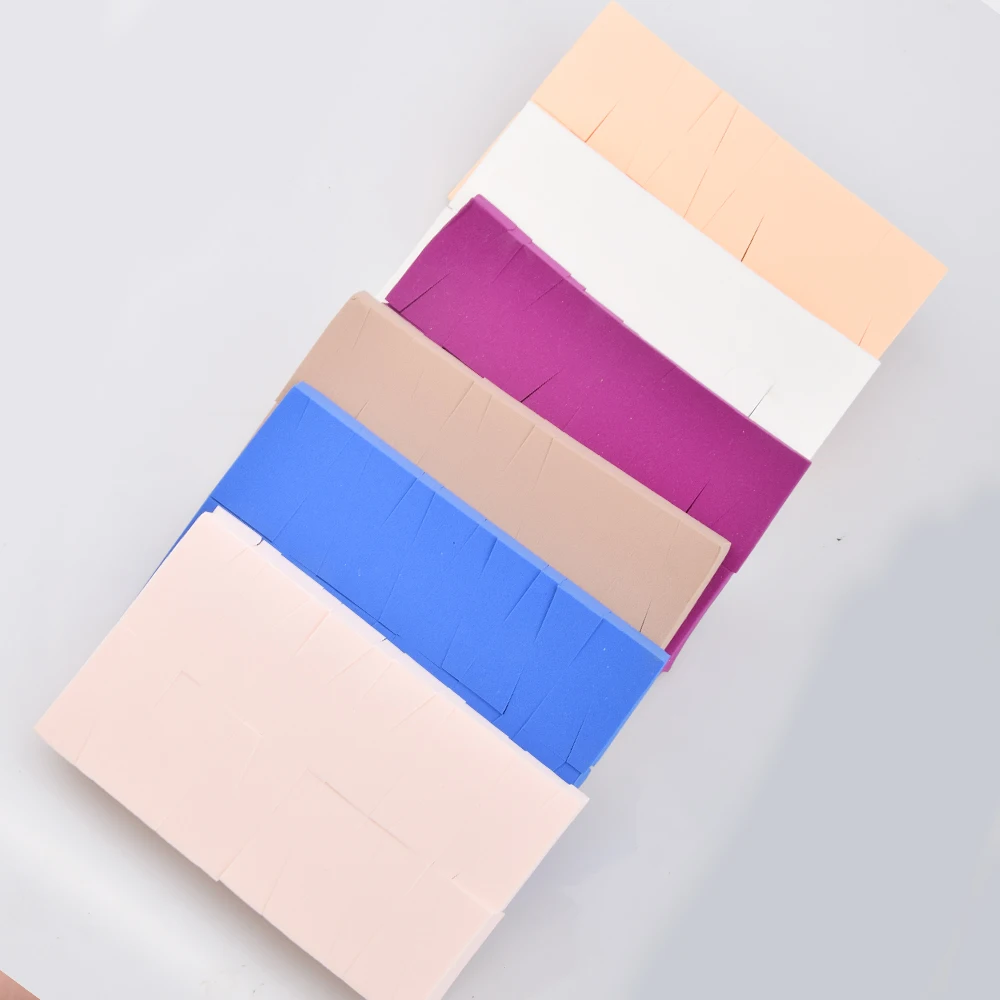 24Pcs Triangle Nail Art Transfer Sponge Gradient Stamping Painting DIY Soft Ombre Colour Varnish Polish Manicure Nail Art Tools (33)