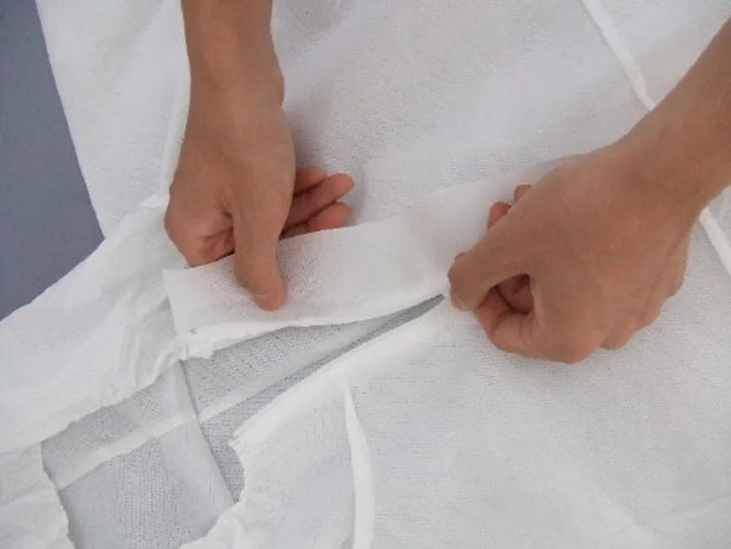 Disposable Jumpsuit Hazmat Suit Anti-Fouling Work Safety Clothing Spray Painting Cover All Protection Clothes Overall Suit