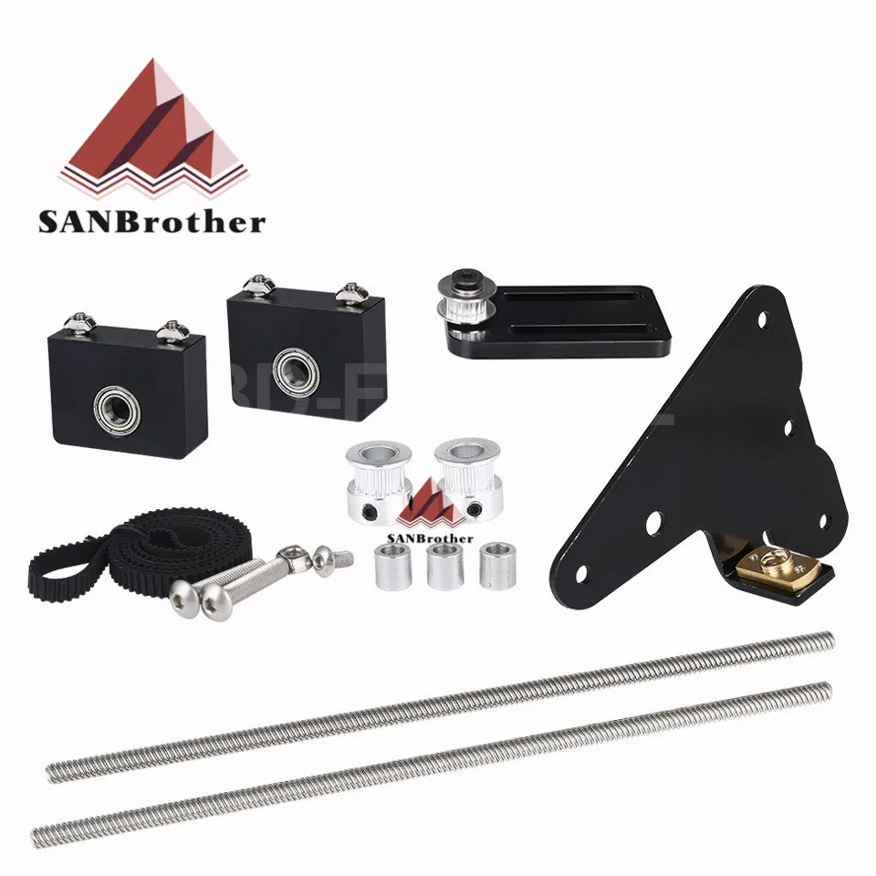 Creality-kit de Atualização de Eixo Duplo Z-ender Pro Peças para Impressora 3d