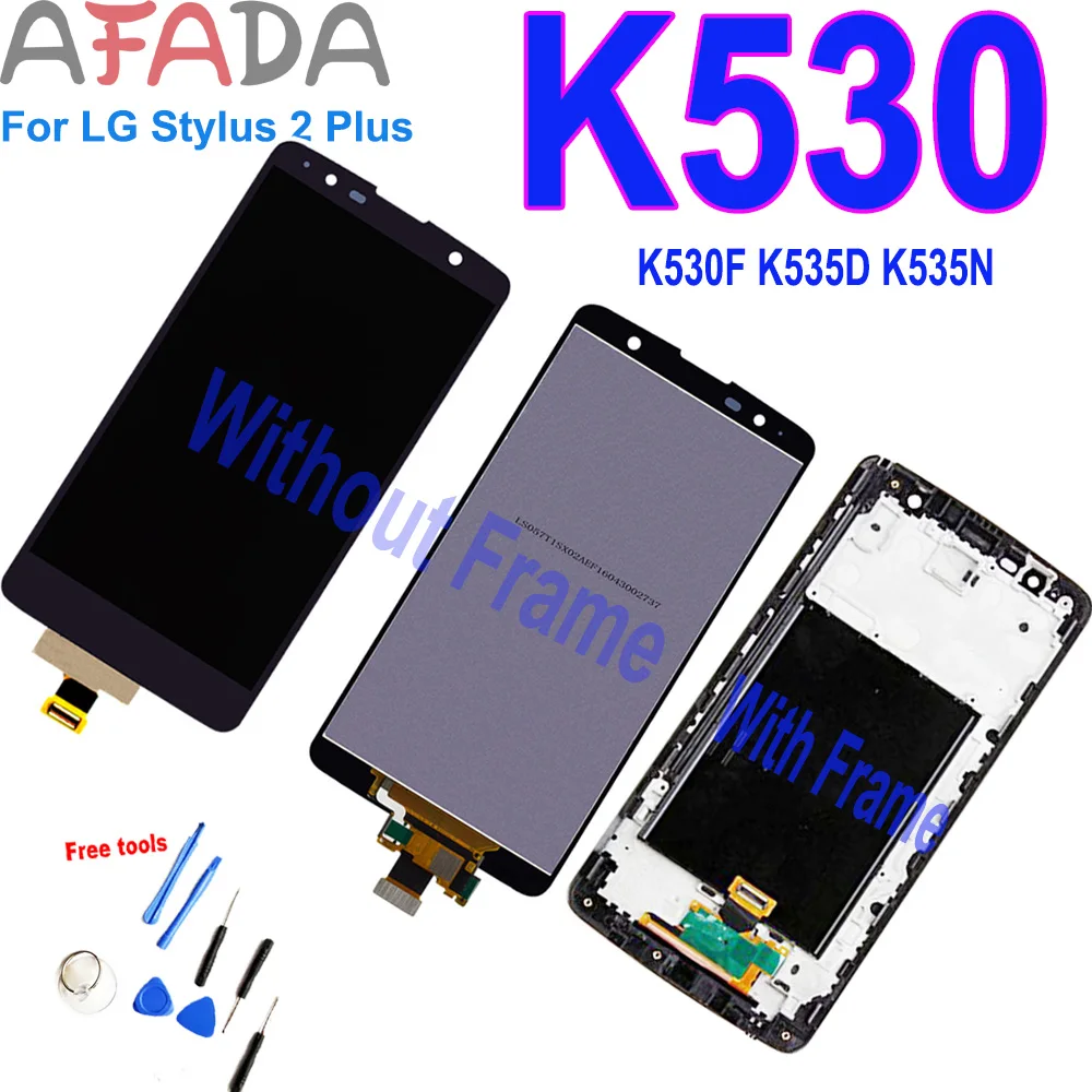

5.7''LCD Display For LG Stylus 2 Plus K530 K530F K535D K535N Touch Screen Digitizer Assembly With Frame Replacement dropshipping