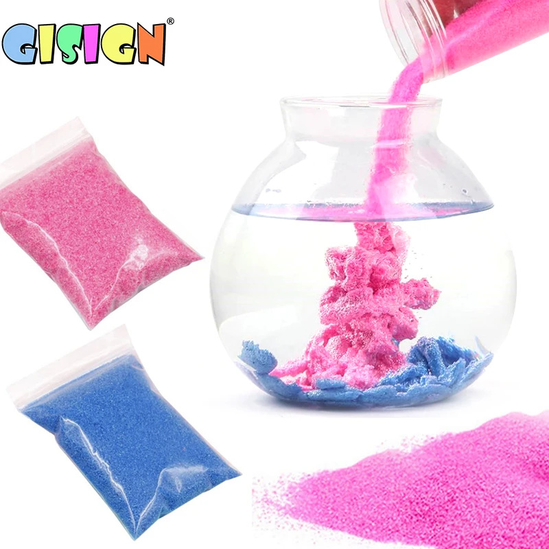 

50g Kids DIY Magic Not Wet Sand Toys For Children Funny Amazing Space Slime Molding Non Wet Sand Art Toy