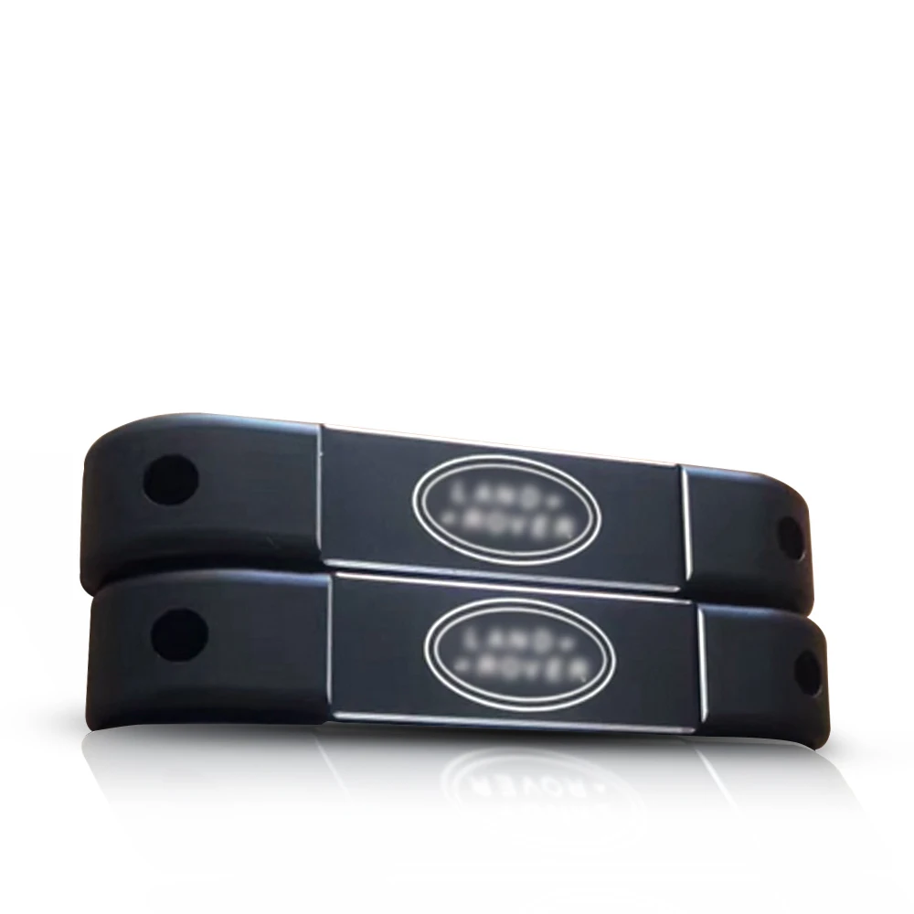 Car Interior Aluminum Alloy black Door Handle Trim for Land Rover Defender 110 90 2008 2009 2010 2011 2012 2013 2014 2015 2016 | Автомобили