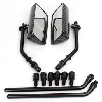 

Universal 8MM/10MM Handle Bar End Rear View Mirrors For Harly Davidson Touring Fit Honda Fits KTM Accessories