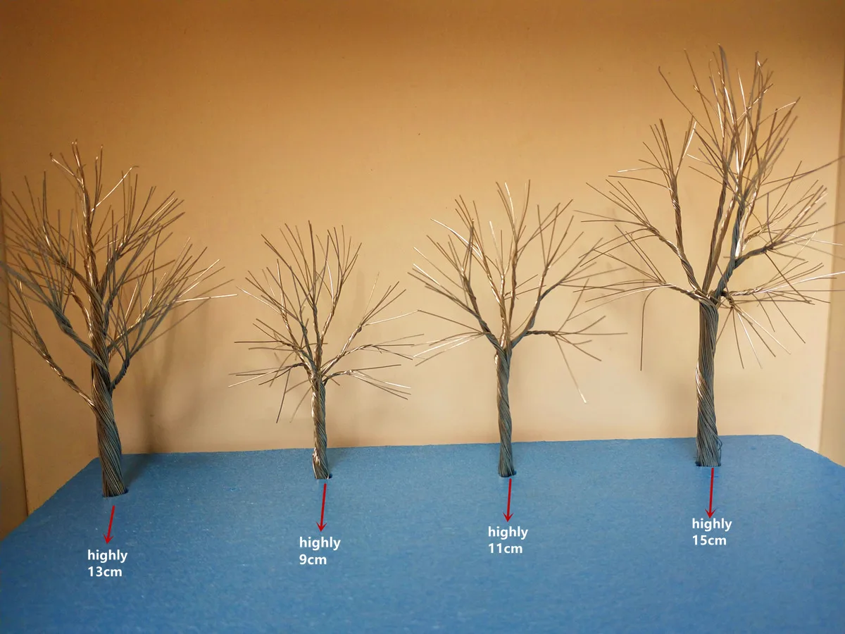 

Model material, the paint on the branches, trunk are free to DIY.