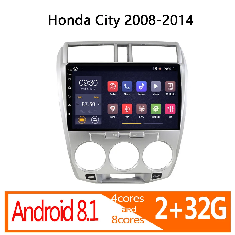 Автомагнитола на android 2 + 32 гб для Honda City 2008 2009 2010 2011 2012 2013 2014 | Автомобили и мотоциклы