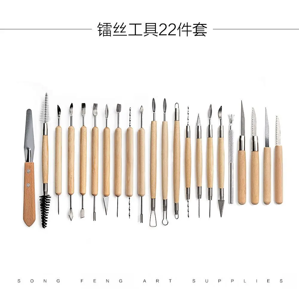 42 Sets Pottery Clay Tools Clay Sculptures Carving Knives Pottery  Creativity Drill Pens Circular Sponges Pottery Ceramics Tools - Pottery & Ceramics  Tools - AliExpress